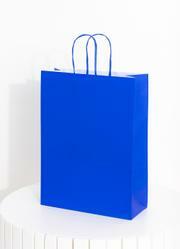 Sacola de Presente Azul M