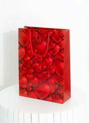 Sacola de Presente Corao M