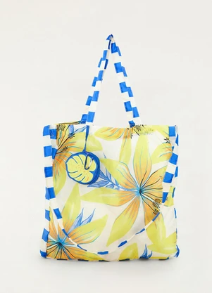 Farm Etc - Sacolinha Me Leva Floral Sara Preto - FARM ETC