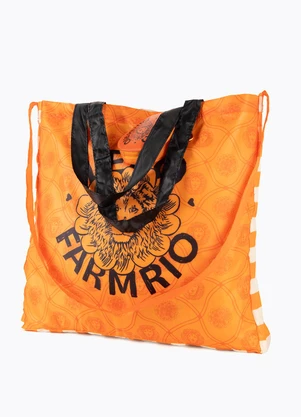 Farm Etc - Sacolinha Me Leva Silk Matte Leão Preto - FARM ETC