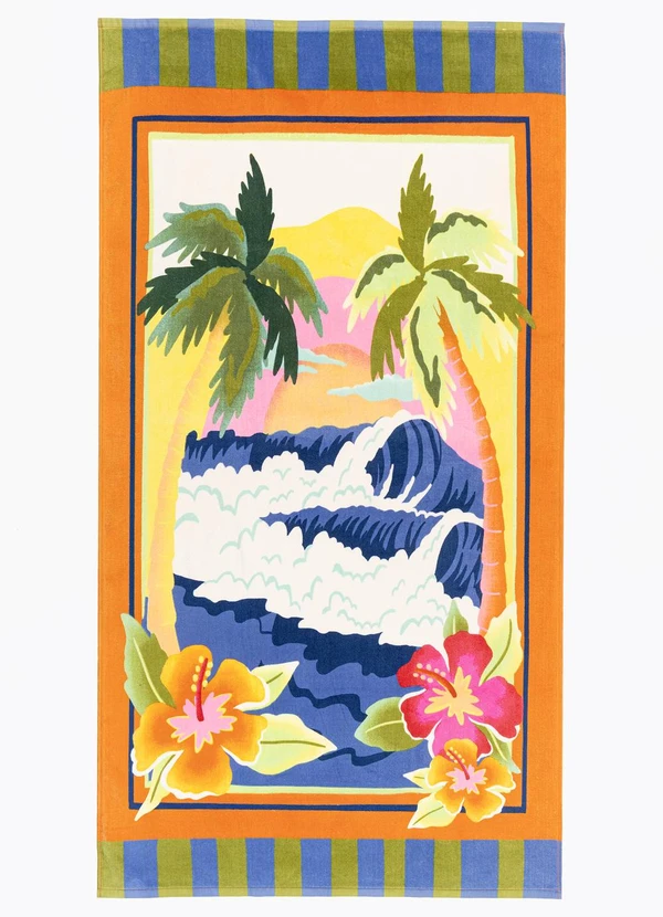 Farm Etc - Toalha Chamego Surf Azul