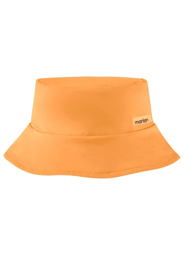 Marlan - Chapéu em Malha com Proteção Uv Laranja