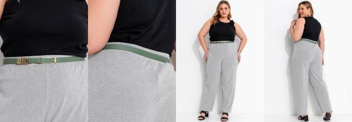 Cinto Verde Escuro em Material Sinttico