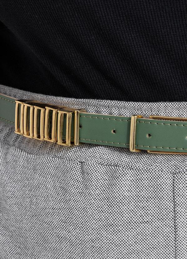 Marguerite - Cinto Verde Escuro em Material Sintético 6