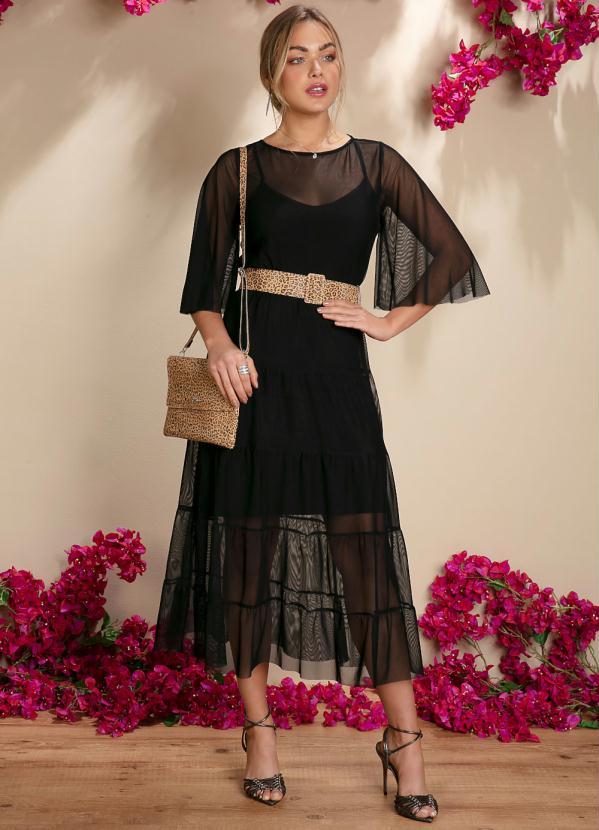 Quintess - Cinto Animal PrintCom Passante e Fivela Forrada 5