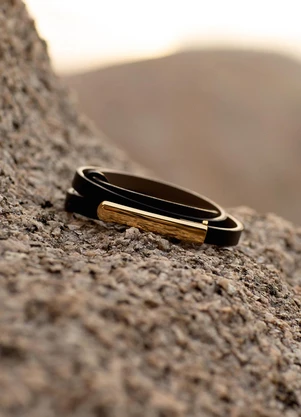 Principessa - Cinto Estreito com Fivela de Encaixe Dourado Preto Nina - PRINCIPESSA