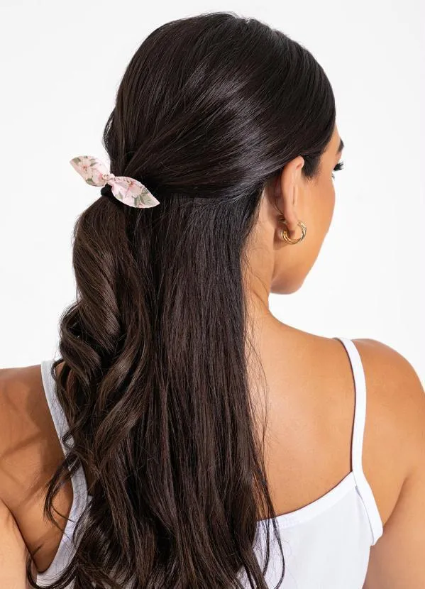 Rosalie - Cinto Floral Rosa com Fivela 3