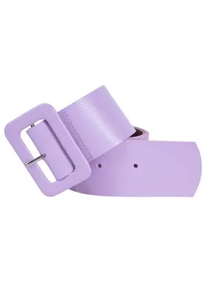 Quintess - Cinto Lilás em Couro - QUINTESS