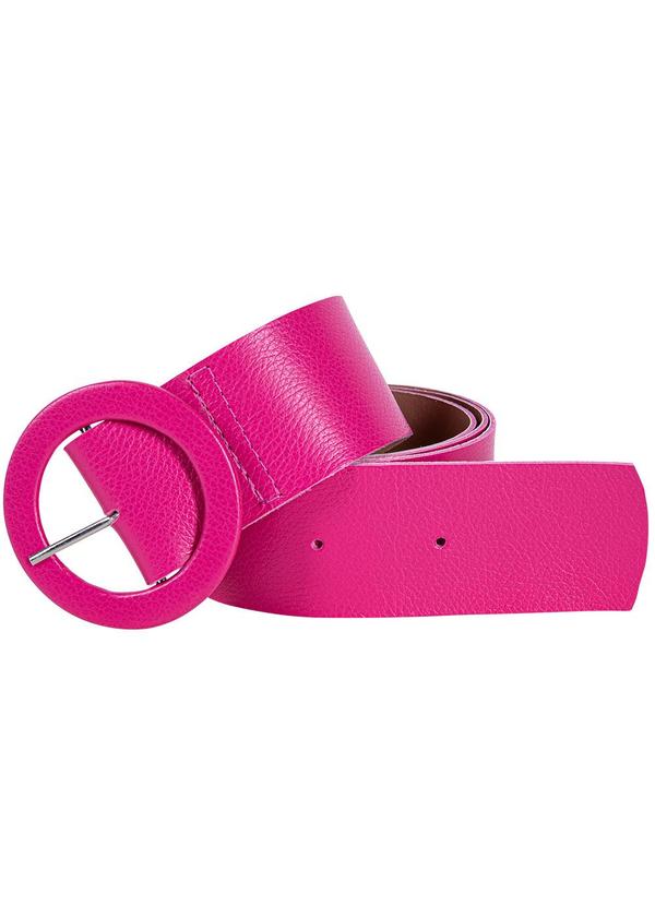 Quintess - Cinto Pink em Couro 5