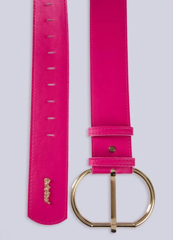 Quintess - Cinto Rosa com Fivela 2