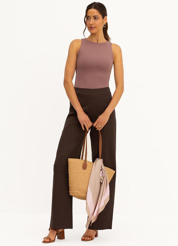 Principessa - Lenço Barrado Estampado Nude e Rosa Luiza 4