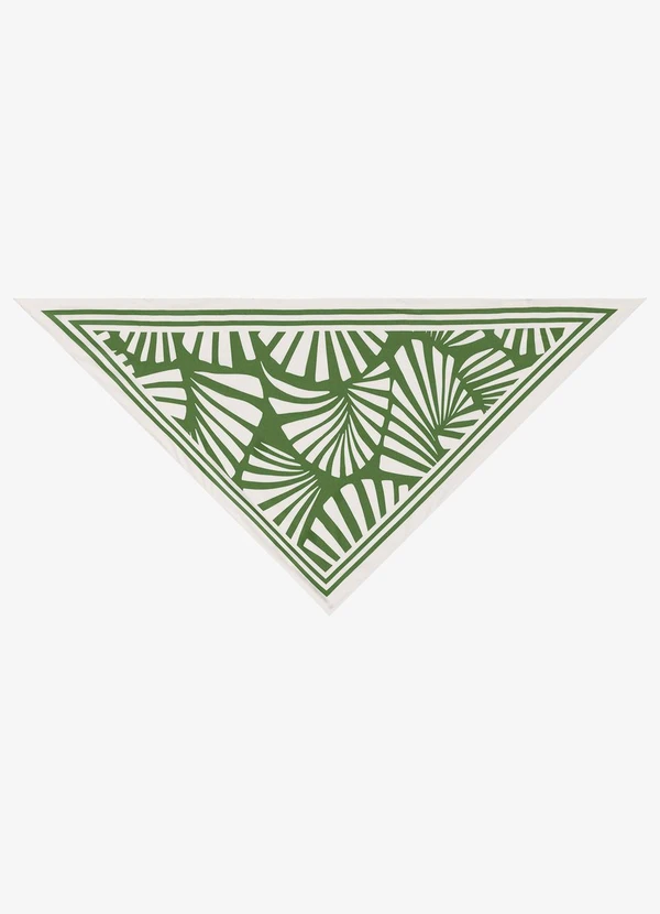 Rovitex - Lenço Feminino Estampado Tecido Super Soft Verde
