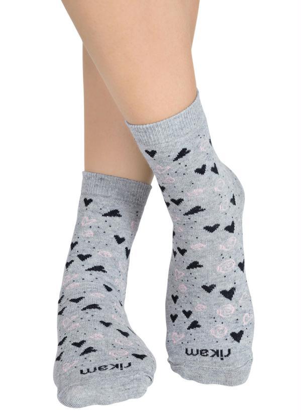 Outlet - Kit 3 Meias Sortido 3