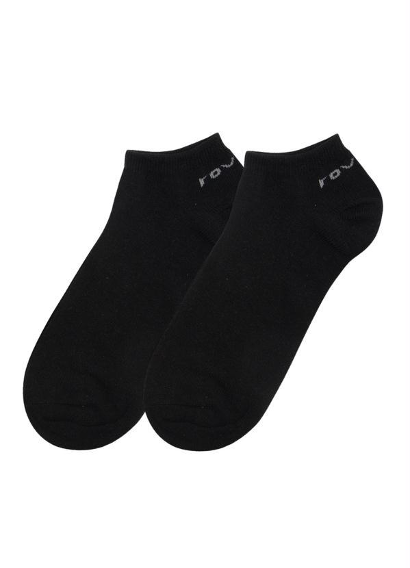 Rovitex - Meia Feminina Kit com 2 pares Preto
