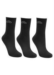 Tripack Olympikus Meia Cano Medio 33 Ao 38