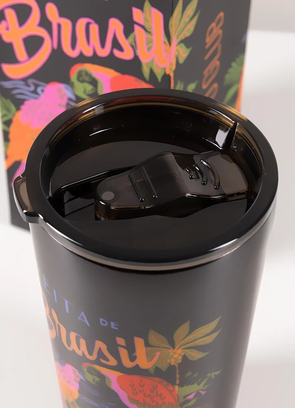 Farm Etc - Copo Glub Feita de Brasil 500 Ml Preto 3