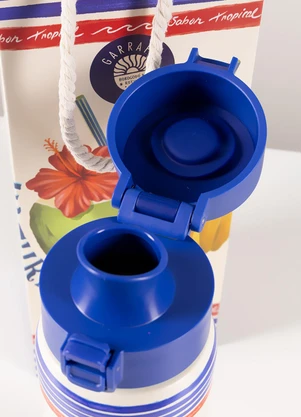 Farm Etc - Garrafa Etc 650ml Selo Praiano Navy Off White - FARM ETC
