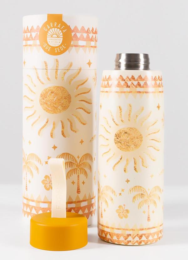 Farm Etc - Garrafa que Sede 500ml Coqueiral Off White 2