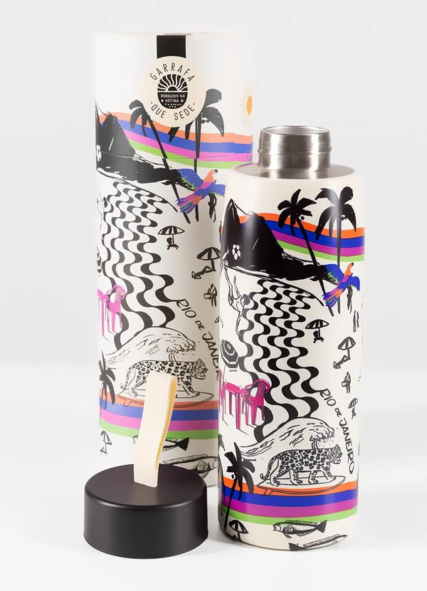 Farm Etc - Garrafa que Sede 750ml Dia de Praia Off White 2