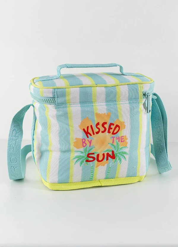 Farm Etc - Mini Cooler Farofa Listrado Rio Azul 2