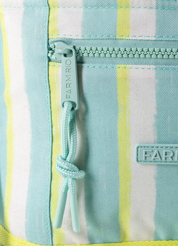 Farm Etc - Mini Cooler Farofa Listrado Rio Azul 3