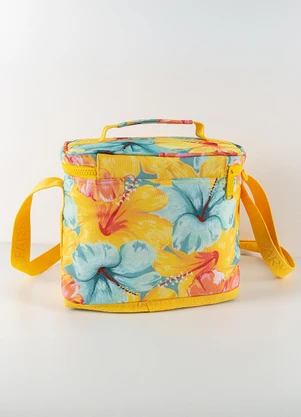 Farm Etc - Mini Cooler Farofa Thalia  Amarelo - FARM ETC
