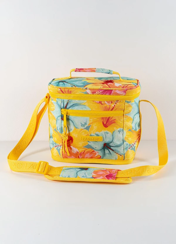 Farm Etc - Mini Cooler Farofa Thalia  Amarelo