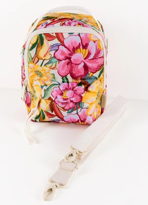 Farm Etc - Mochila Borogodó Folhagem de Inverno Off White - FARM ETC