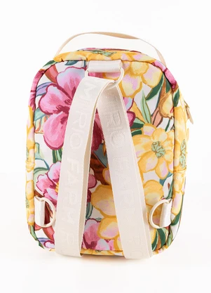 Farm Etc - Mochila Borogodó Folhagem de Inverno Off White - FARM ETC