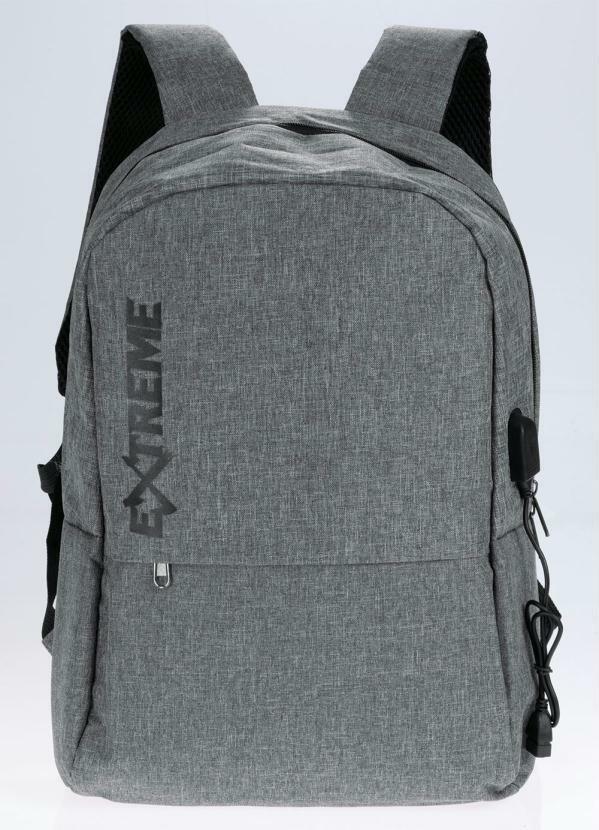 Outlet - Mochila Cinza