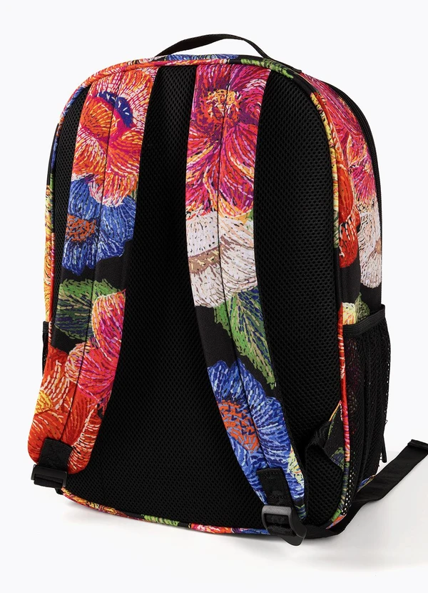 Farm Etc - Mochila Me Leva Floral Paraíso Bordado Preto 5