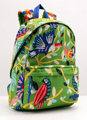 Farm Etc - Mochila Xodó Bosque dos Passaros Verde - FARM ETC