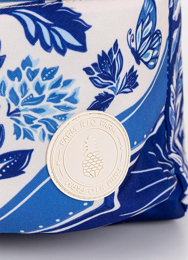 Farm Etc - Mochila Xodó Encanto Tropical Azul 4