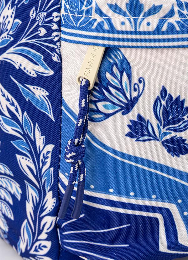 Farm Etc - Mochila Xodó Encanto Tropical Azul 5
