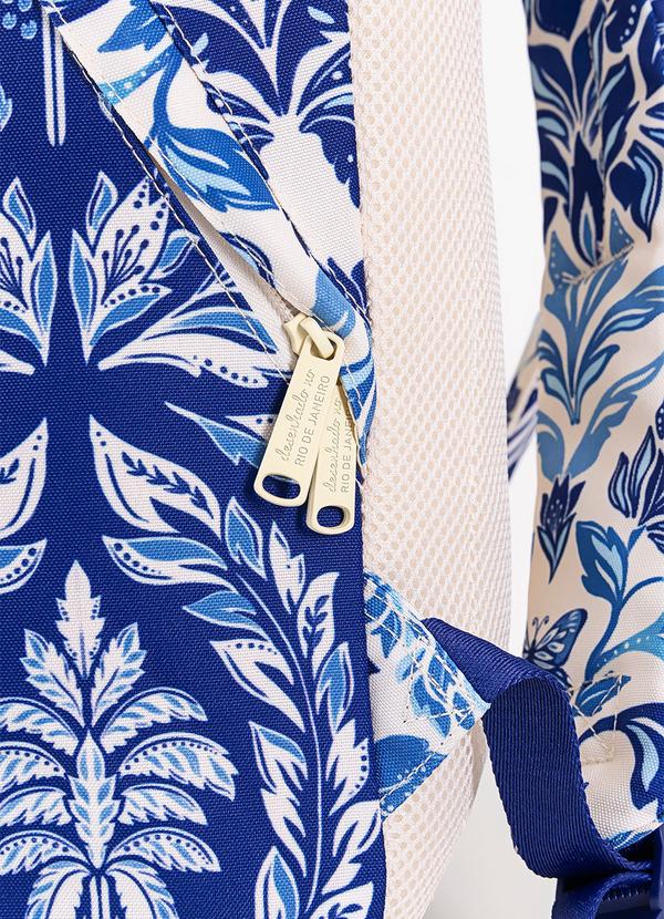 Farm Etc - Mochila Xodó Encanto Tropical Azul 6