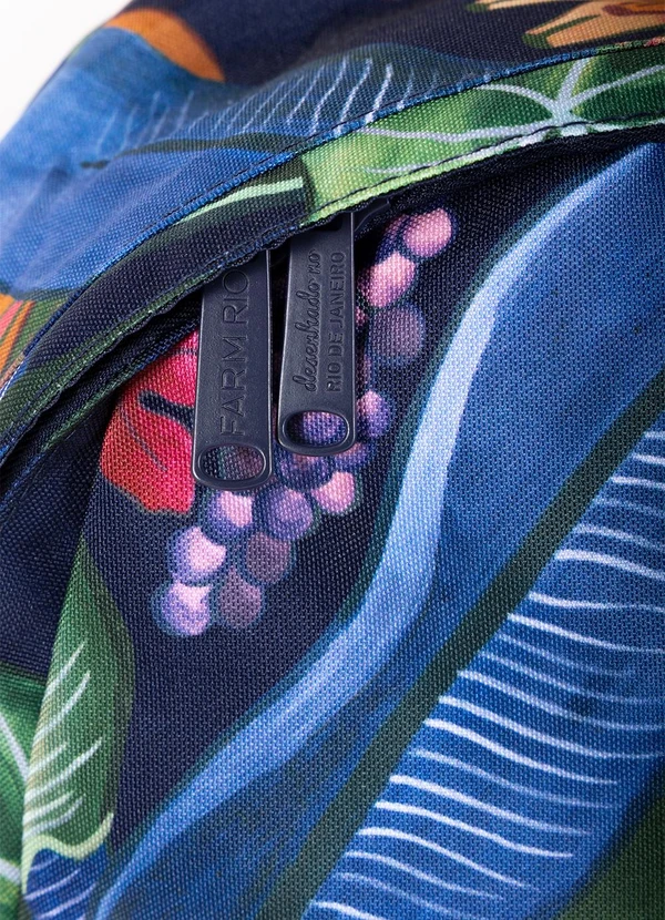 Farm Etc - Mochila Xodó Jardim Tropical Off White 3