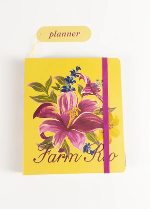 Farm Etc - Planner Memorias de Verão Amarelo - FARM ETC