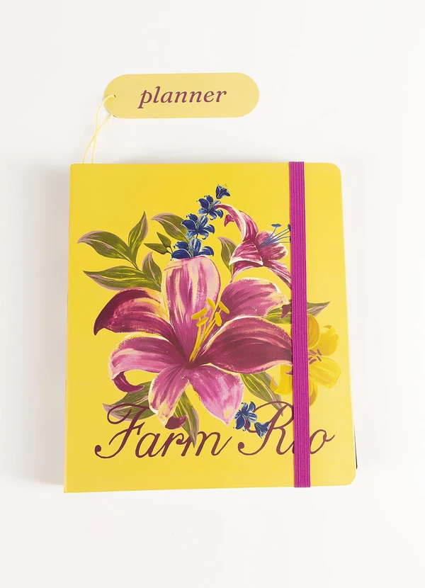 Farm Etc - Planner Memorias de Verão Amarelo