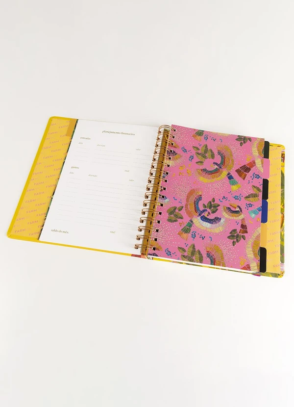 Farm Etc - Planner Memorias de Verão Amarelo 10