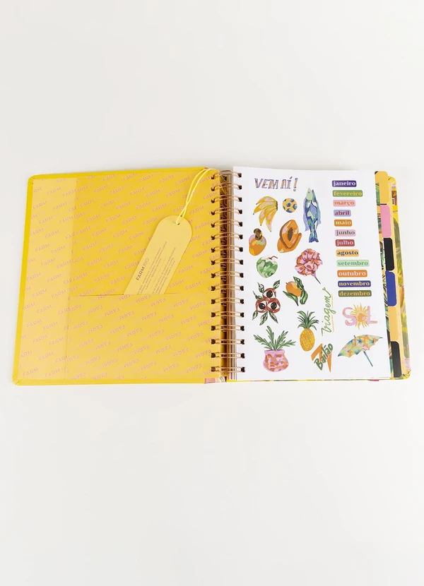 Farm Etc - Planner Memorias de Verão Amarelo 6