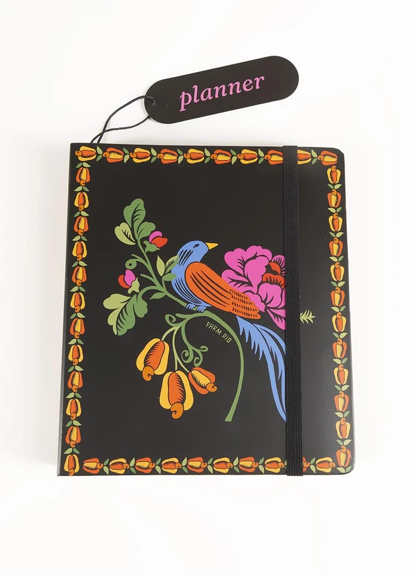 Farm Etc - Planner Voo Descoladinha Preto