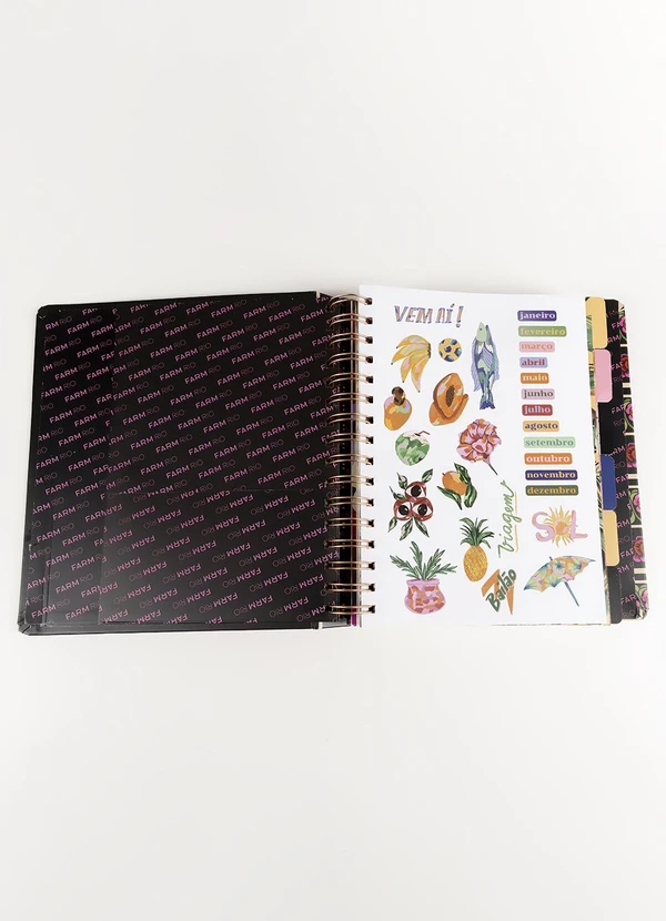 Farm Etc - Planner Voo Descoladinha Preto 7