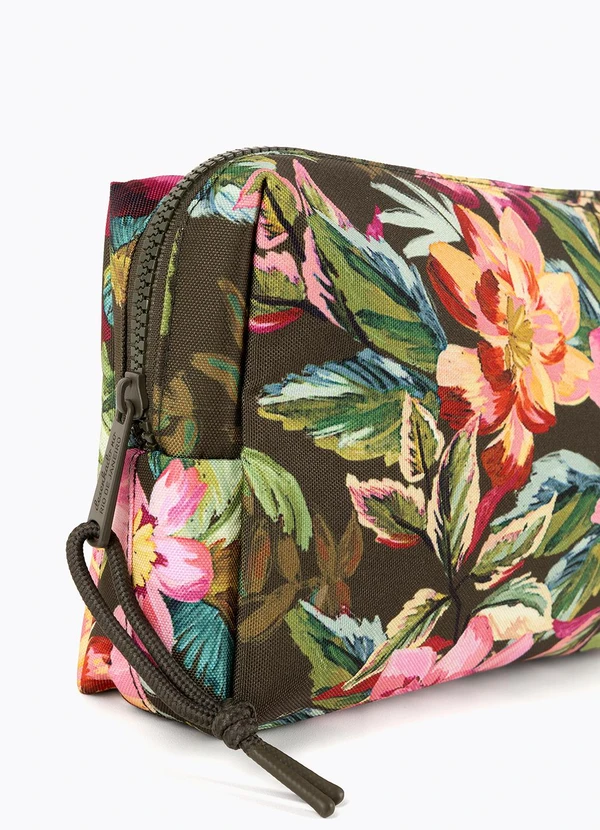 Farm Etc - Necessaire Ora Bolas Painted Flowers Verde 3