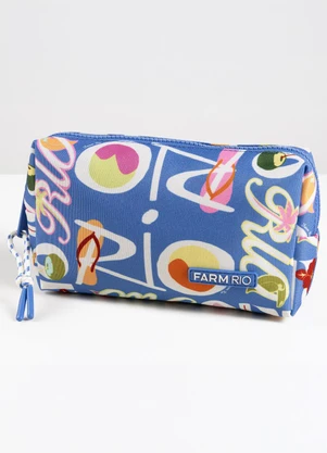 Farm Etc - Maxi Necessaire Ora Bolas Azul - FARM ETC