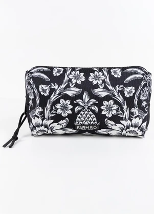 Farm Etc - Maxi Necessaire Ora Bolas Guanacaste Preto - FARM ETC