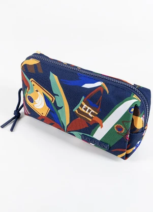 Farm Etc - Maxi Necessaire Ora Bolas Mundo Etc Azul - FARM ETC