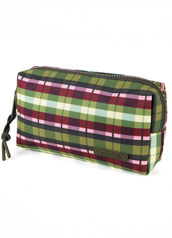 Farm Etc - Maxi Necessaire Ora Bolas Painted Flowers Verde