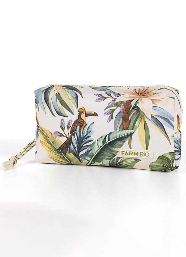Farm Etc - Maxi Necessaire Ora Bolas Tropicália Off White