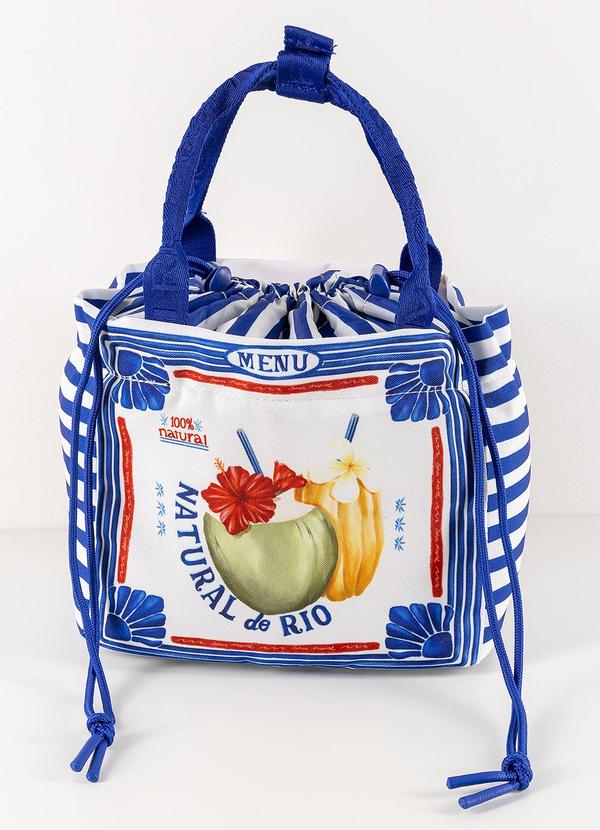 Farm Etc - Maxi Necessaire Ziriguidum Selo Praiano Azul