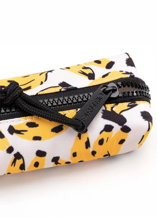 Farm Etc - Mini Necessaire Ora Bolas Bossa Banana Bege 2